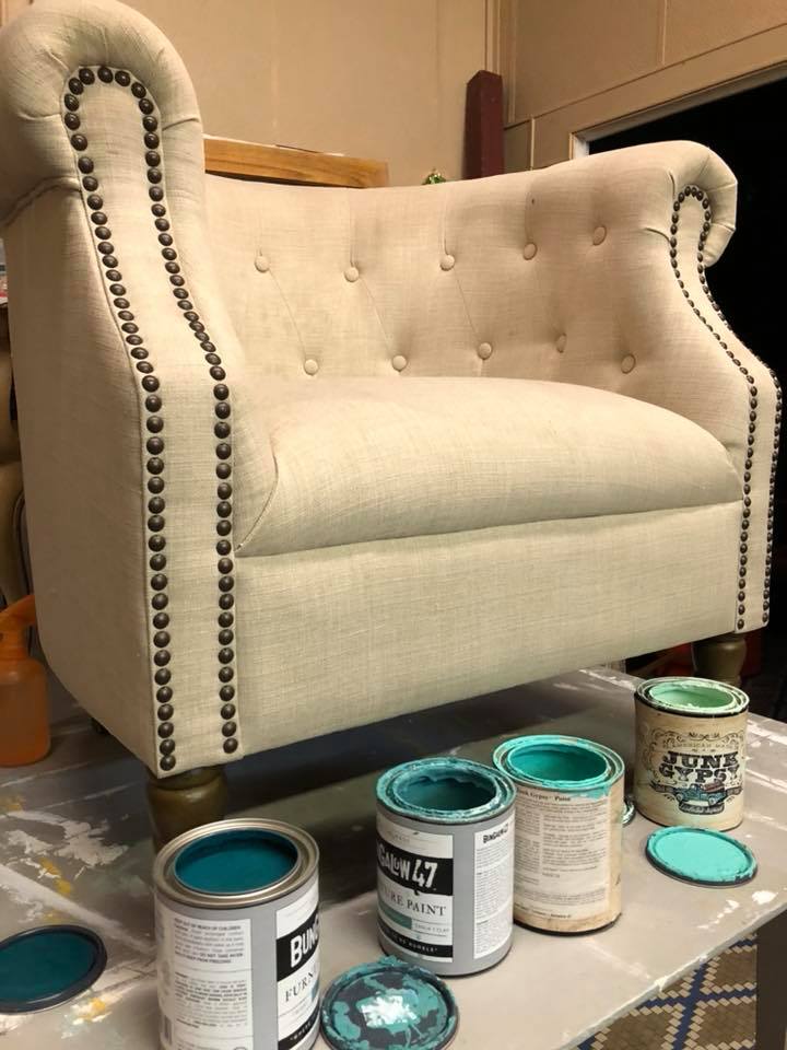 Painted Upholstery - An 'OMG' moment!