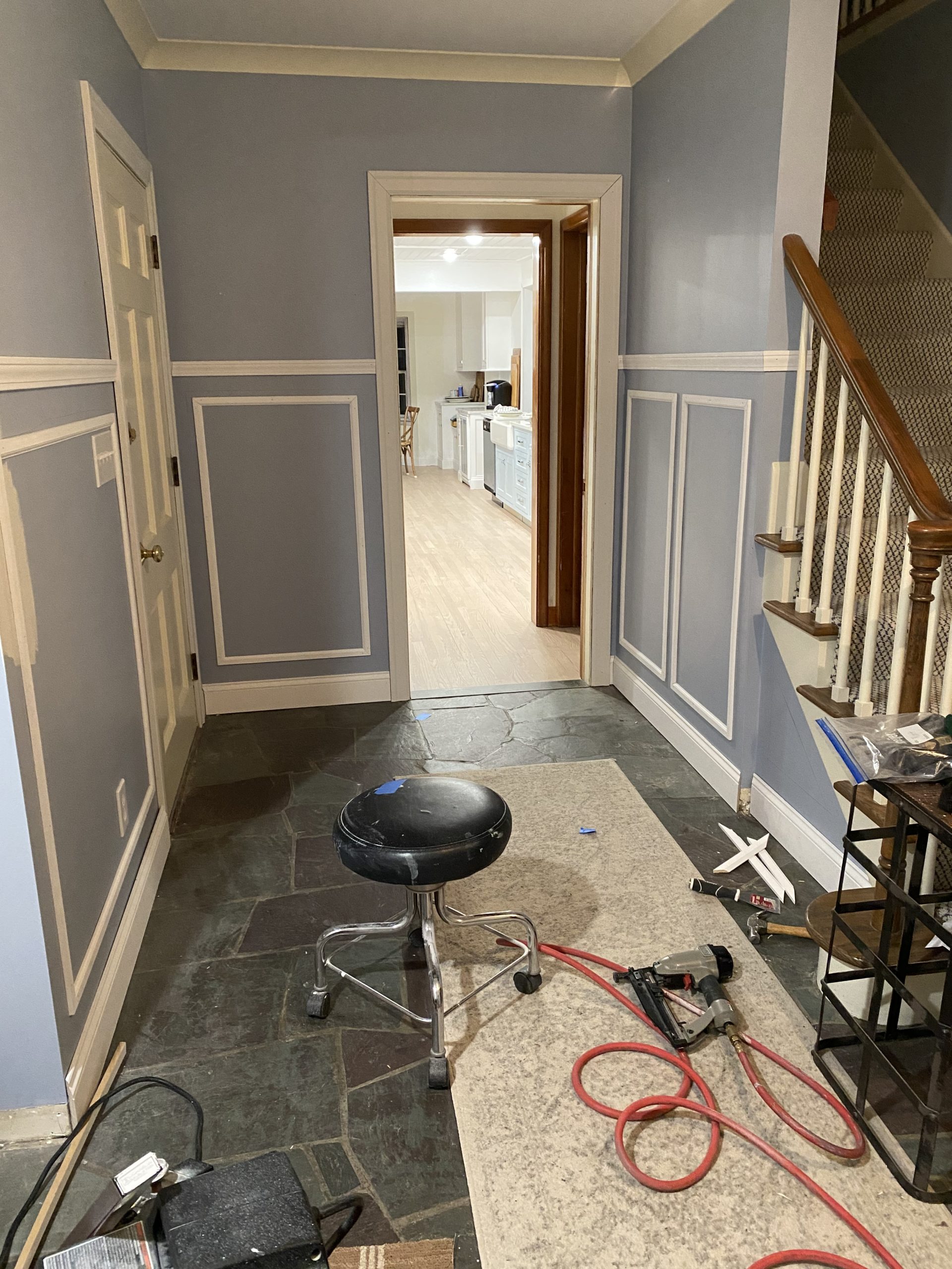 Easy DIY Wall Paneling