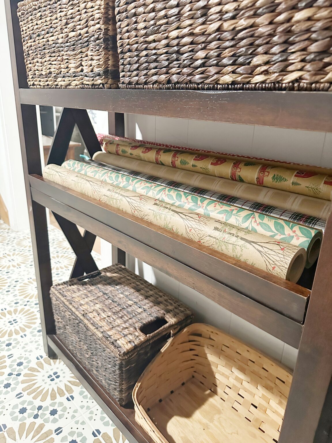 How to Create a Gift Wrapping Station