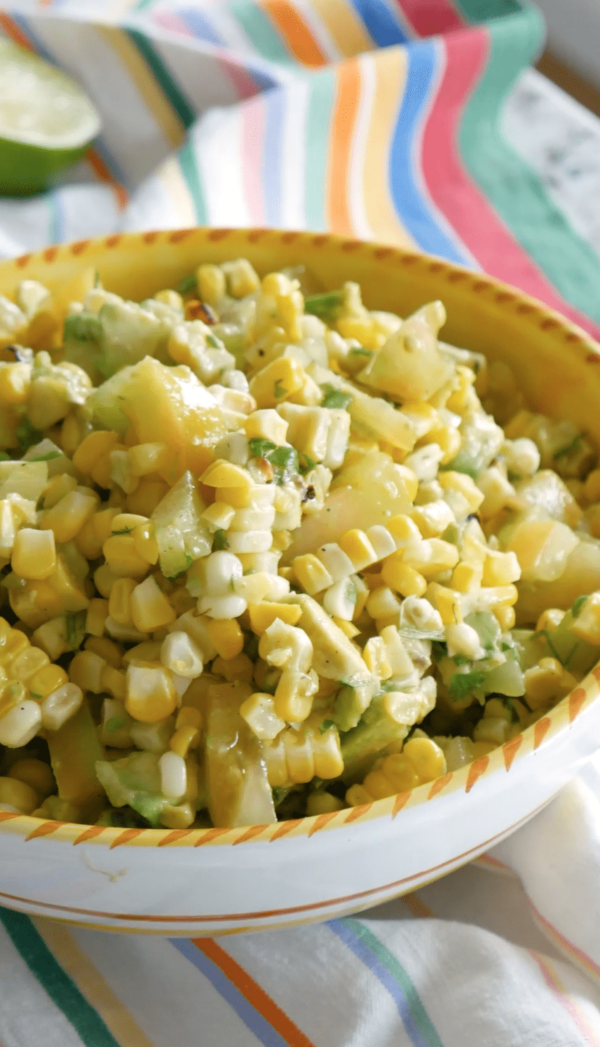 Even if You’re Not a Foodie, You Will Love This Easy Grilled Corn Salad