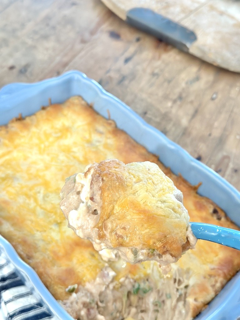 hot cheesy bean dip with cream cheese and more cheese