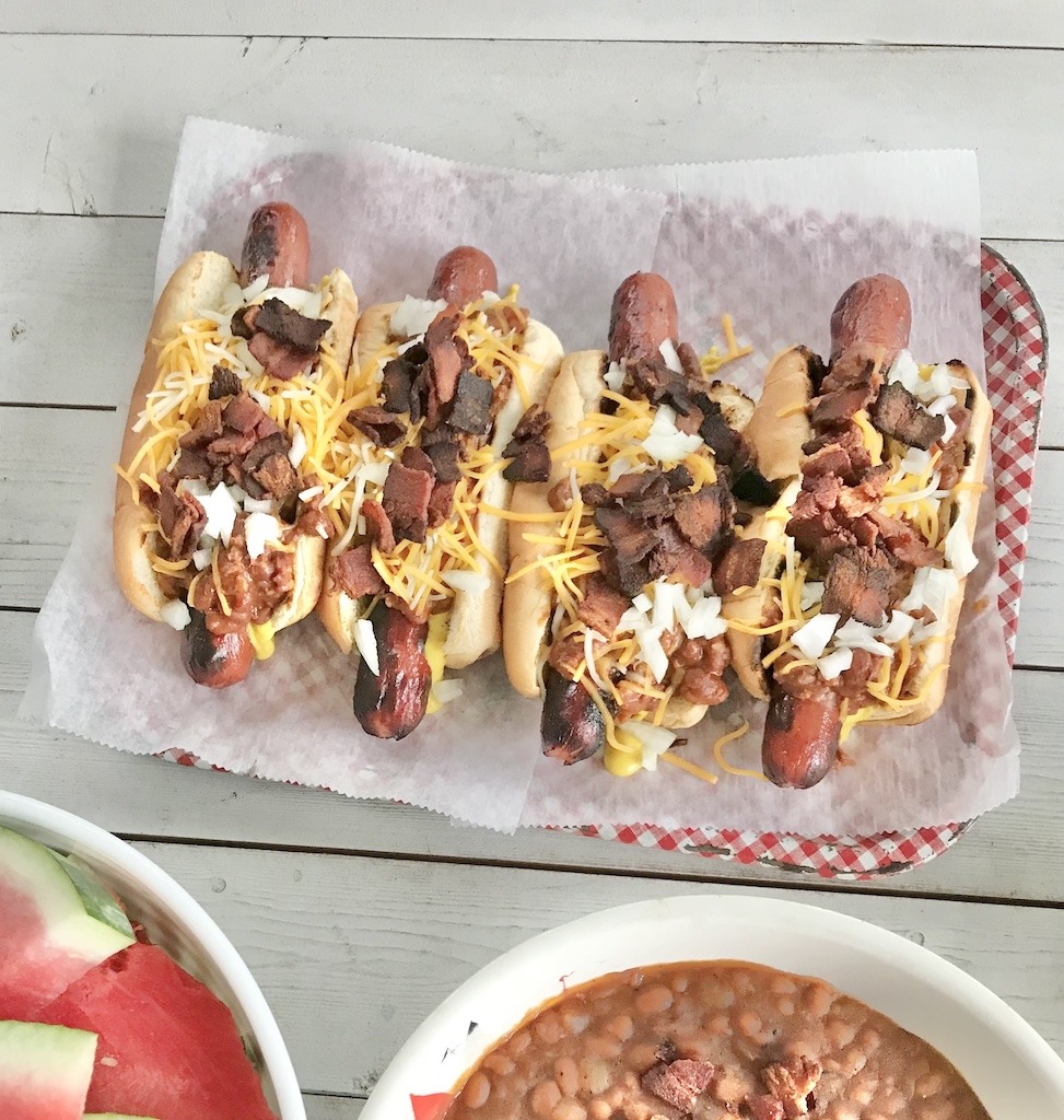 leftover chili makes great chili dogs the next day