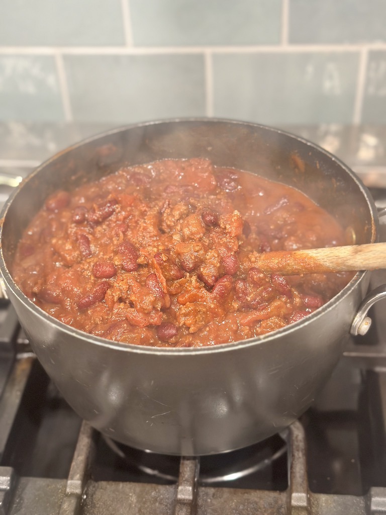 quick and easy yummy chili recipe on the stove top