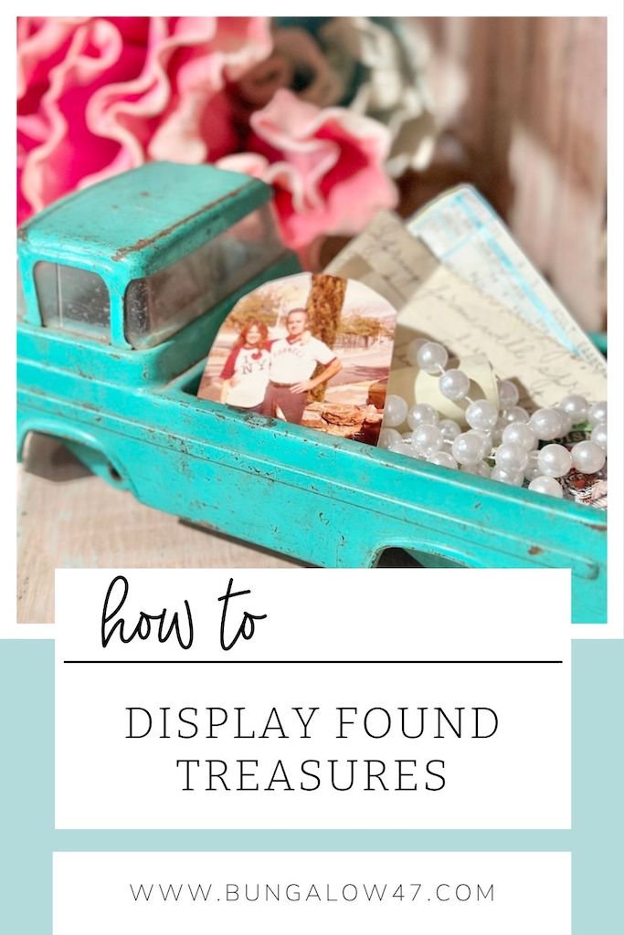 tips for displaying found treasures
