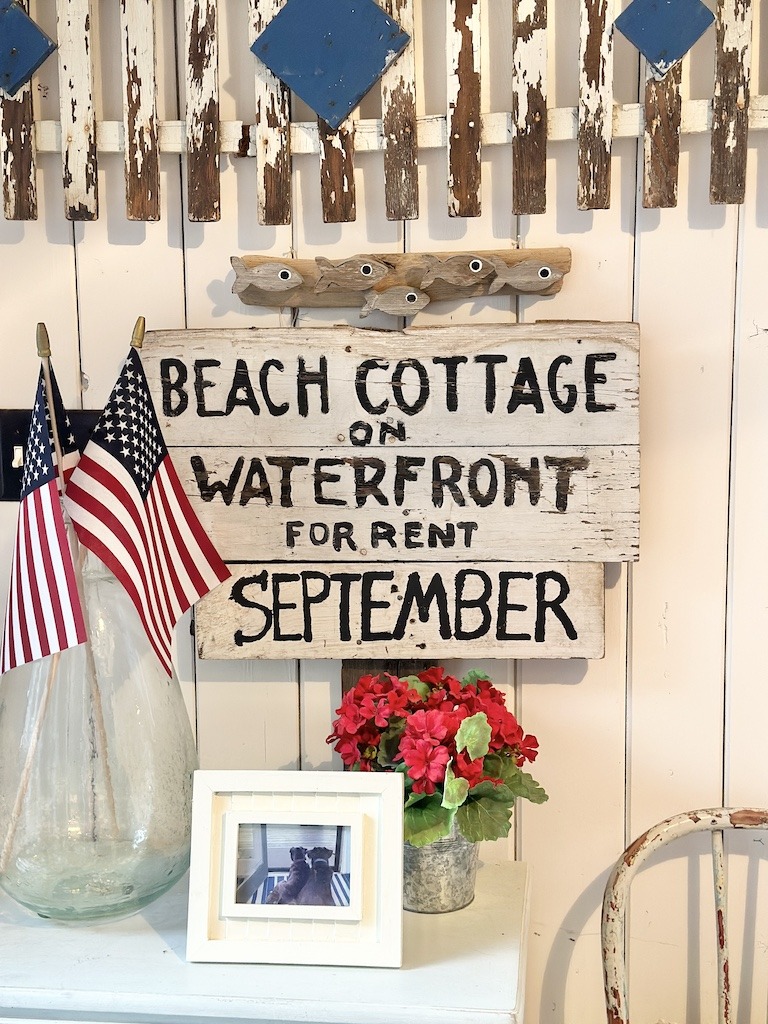summer cottage decor beach signs