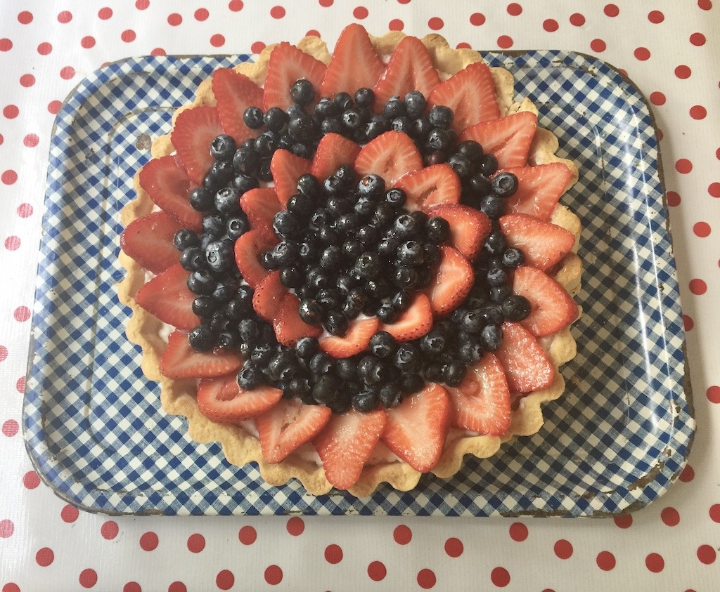 Easy Patriotic Food Ideas for Your Summer Cookout tart