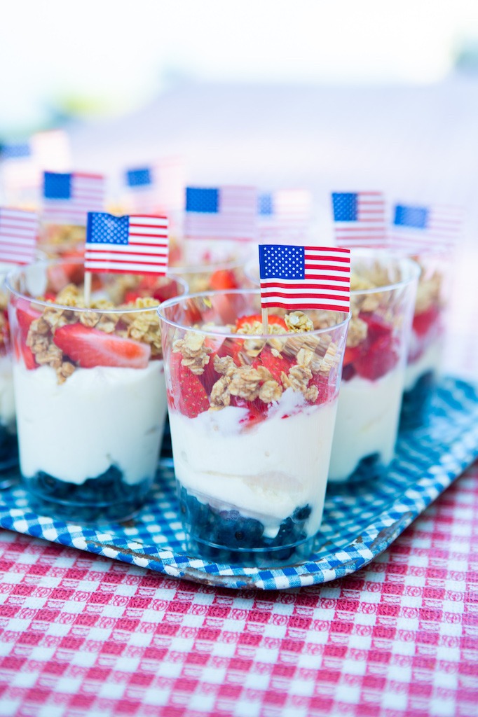 Easy Patriotic Food Ideas for Your Summer Cookout parfait