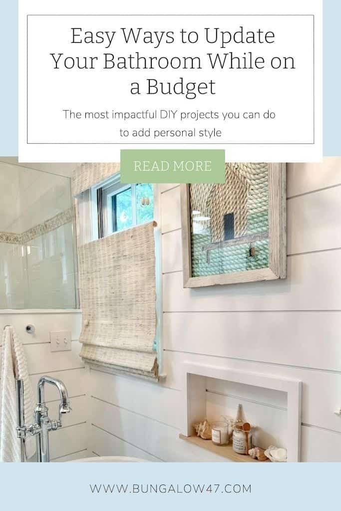 Easy Ways to Update Your Bathroom While on a Budget